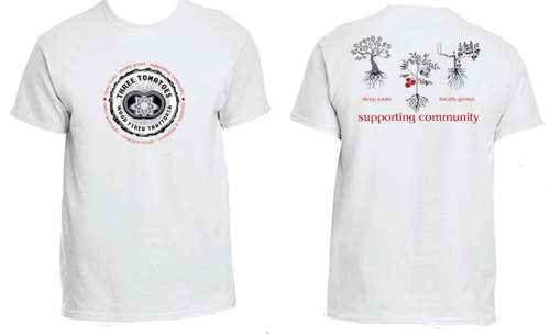 Three Tomatoes Community T-shirts